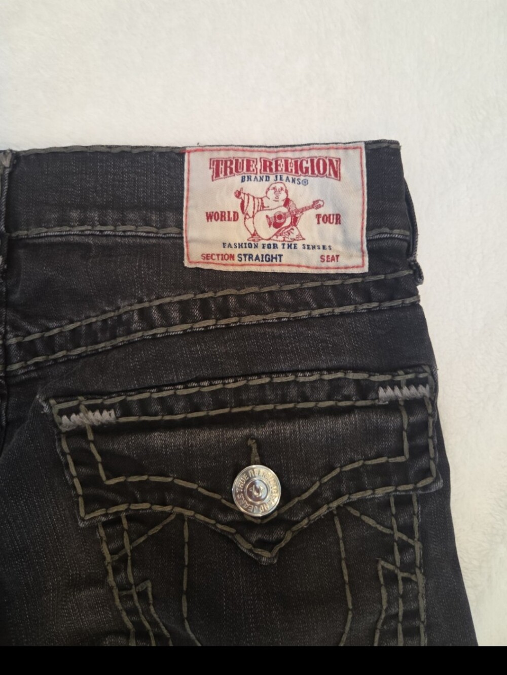 True Religion Black Jeans - Picture 6 of 9